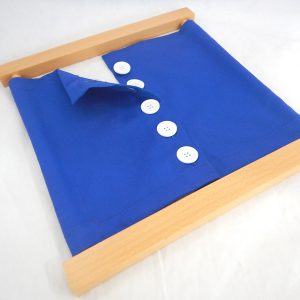 กรอบไม้แต่งตัวกระดุมเม็ดใหญ่ - Image 3