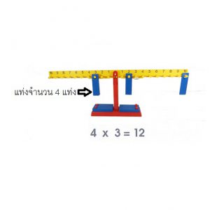 คานชั่งตัวเลขพร้อมแผ่นน้ำหนักชุดใหญ่ ( Math Balance) - Image 6