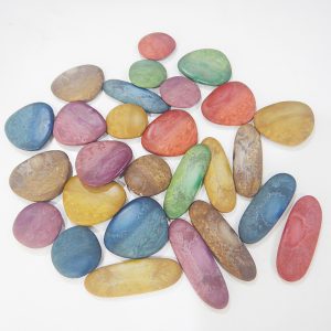 ชุดหินสีพร้อมแผ่นกิจกรรม ((Junior Rainbow Pebbles with Activity Card)) - Image 3