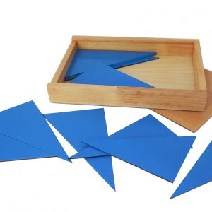 สามเหลี่ยมสีฟ้า  (Constructive Blue Triangles) - Image 3