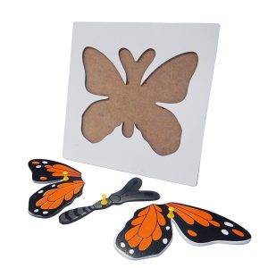 แผ่นต่อภาพรูปผีเสื้อ (Butterfluy Puzzle) - Image 3