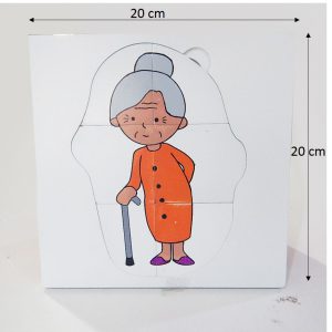 แผ่นต่อภาพการเจริญเติบโตของผู้หญิง (Development of Girl Puzzle) - Image 5