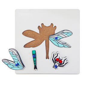 แผ่นต่อภาพรูปแมลงปอ (Dragonfly Puzzle) - Image 3