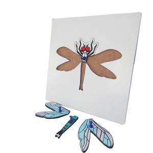 แผ่นต่อภาพรูปแมลงปอ (Dragonfly Puzzle) - Image 4