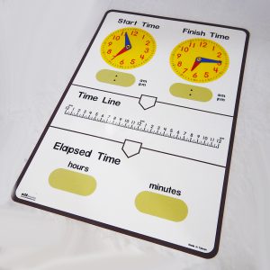กระดานเกมจับเวลา (Elapsed Time Dry Erase Board) - Image 3
