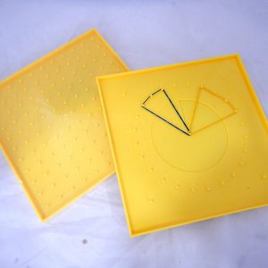 ชุดกระดานเรขาคณิตพร้อมเศษส่วนวงกลม EVA (Fraction - Geoboard) - Image 10