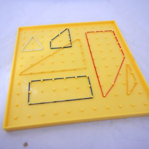 ชุดกระดานเรขาคณิตพร้อมเศษส่วนวงกลม EVA (Fraction - Geoboard) - Image 14