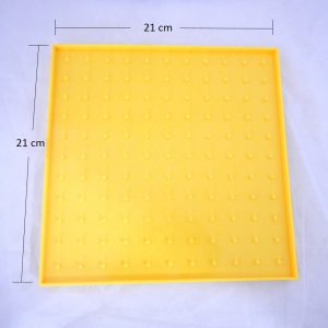 ชุดกระดานเรขาคณิตพร้อมเศษส่วนวงกลม EVA (Fraction - Geoboard) - Image 17