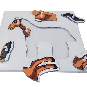 แผ่นต่อภาพรูปม้า (Horse Puzzle) - Image 4