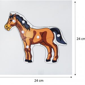 แผ่นต่อภาพรูปม้า (Horse Puzzle) - Image 5