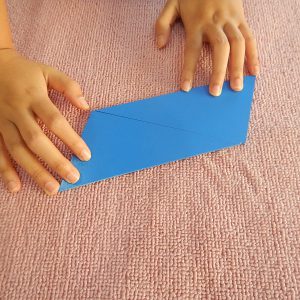 สามเหลี่ยมในมุมสี่เหลี่ยมสีน้ำเงิน  (Constructive Triangles : Rectangular Box 2) - Image 6