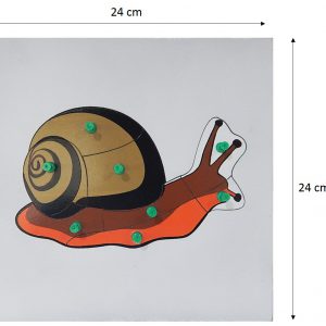 แผ่นต่อภาพรูปหอยทาก (Snail Puzzle) - Image 5
