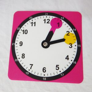 นาฬิกาจำลอง 5 ชิ้น/ชุด (Student Time Clock) - Image 4