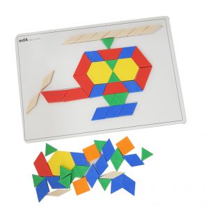 แผ่นกิจกรรมสำหรับชุดบล็อกเรขาคณิต - Image 5