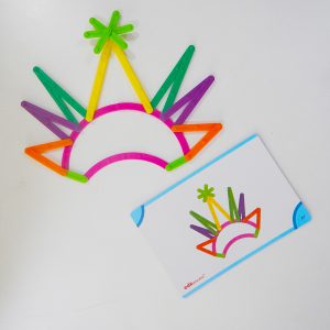 ชุดแท่งเรขาคณิตเสริมสร้างจินตนาการ (Junior Geostix) - Image 11