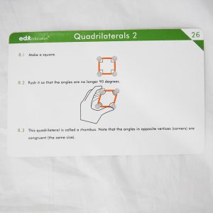 ชุดประกอบแบบรูปเรขาคณิตพร้อมใบกิจกรรม (Skeleton Geo Set) - Image 13