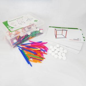 ชุดประกอบแบบรูปเรขาคณิตพร้อมใบกิจกรรม (Skeleton Geo Set) - Image 14