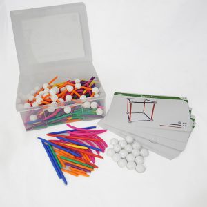 ชุดประกอบแบบรูปเรขาคณิตพร้อมใบกิจกรรม (Skeleton Geo Set) - Image 15