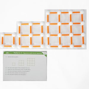 ชุดประกอบแบบรูปเรขาคณิตพร้อมใบกิจกรรม (Skeleton Geo Set) - Image 11