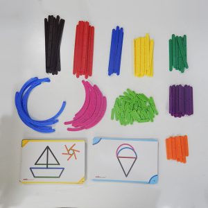 ชุดแท่งเรขาคณิตเสริมสร้างจินตนาการ (Junior Geostix) - Image 19