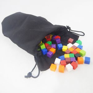 ถุงสุ่มลูกบาศก์สี (Cubes in Cloth Bag) - Image 3