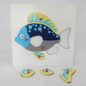 แผ่นต่อภาพรูปปลา (Fish Puzzle) - Image 4