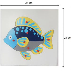 แผ่นต่อภาพรูปปลา (Fish Puzzle) - Image 8