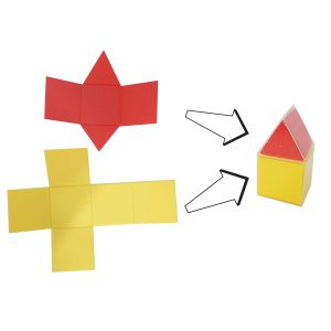 ชุดการพับรูปแบบเรขาคณิต 2 มิติเป็น 3 มิติ (2D/3D Folding Geometric Solids) - Image 8