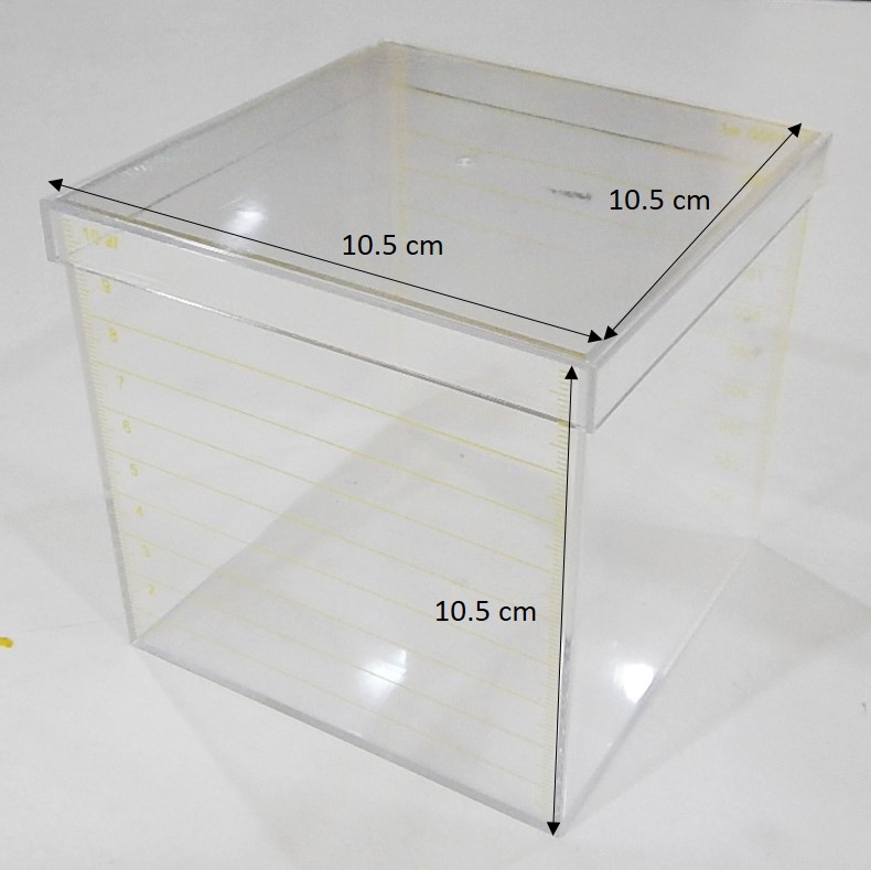 Box Measuring Mat กล่องวัดปริมาตร 1L (Measuring Box) - AlterAce