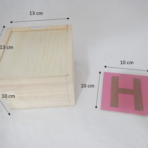 แผ่นอักษรทรายพิมพ์ใหญ่พร้อมกล่อง - Image 7