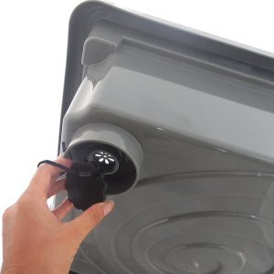 ชุดถาดกิจกรรมสร้างสรรค์สีเทา-ฟ้า พร้อมขาตั้งมีล้อเลื่อนสูง  48.5 cm (Fun2 Play Activity Tray with Stand 48.5 cm  (Grey - Blue)) - Image 6