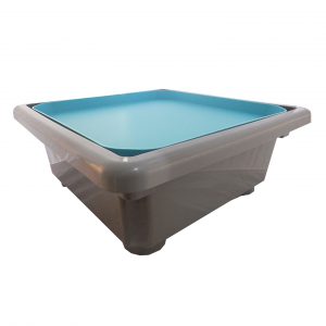 ชุดถาดกิจกรรมสร้างสรรค์สีเทา-ฟ้า พร้อมขาตั้งมีล้อเลื่อนสูง  48.5 cm (Fun2 Play Activity Tray with Stand 48.5 cm  (Grey - Blue)) - Image 3