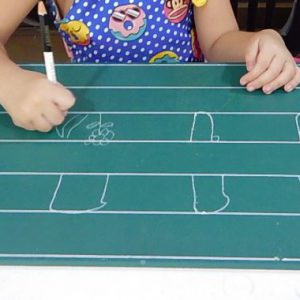 กระดานเส้นบรรทัดคู่ (Greenboard with Double Line) - Image 3