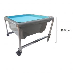 ชุดถาดกิจกรรมสร้างสรรค์สีเทา-ฟ้า พร้อมขาตั้งมีล้อเลื่อนสูง  48.5 cm (Fun2 Play Activity Tray with Stand 48.5 cm  (Grey - Blue)) - Image 9