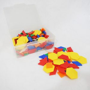 ชุดบล็อกรูปทรงเสริมการเรียนรู้ (Pattern Blocks) - Image 3