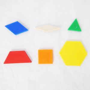 ชุดบล็อกรูปทรงเสริมการเรียนรู้ (Pattern Blocks) - Image 4
