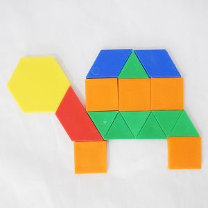 ชุดบล็อกรูปทรงเสริมการเรียนรู้ (Pattern Blocks) - Image 8