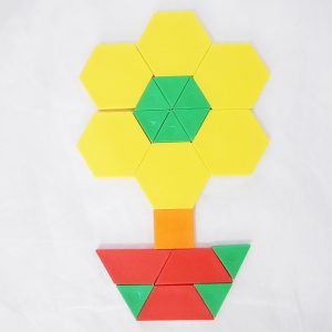 ชุดบล็อกรูปทรงเสริมการเรียนรู้ (Pattern Blocks) - Image 9